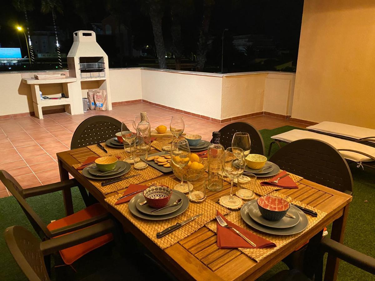 1ªlinea-50M De Playa-210M2 Utiles-Bbq Privada-Vistas Al Mar-3 Terrazas Appartement Dénia Buitenkant foto